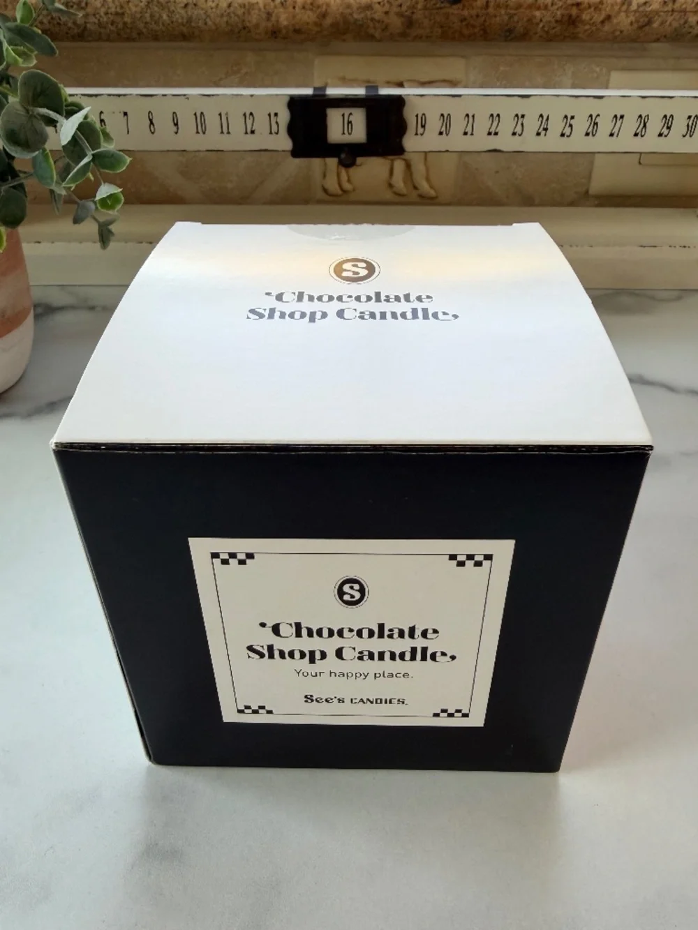 See’s Candies Chocolate Shop Candle Ritual + Fancy Vegan Soy Wax New in Box